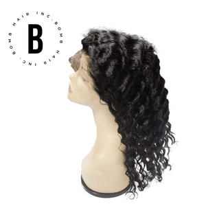 Open image in slideshow, Bomb Deep Wave Lace Front Wig - BombDotComHair
