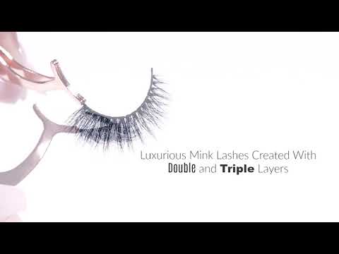 individual mink lashes for sale video