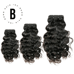 Open image in slideshow, Raw Curly Indian Hair Bundle Deal - BombDotComHair
