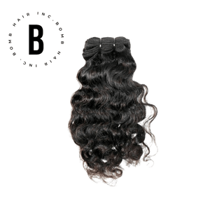 Open image in slideshow, Raw Indian Curly Hair Extensions - BombDotComHair
