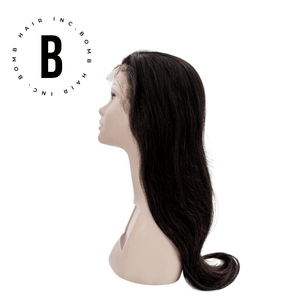Open image in slideshow, Straight Front Lace Wig - BombDotComHair
